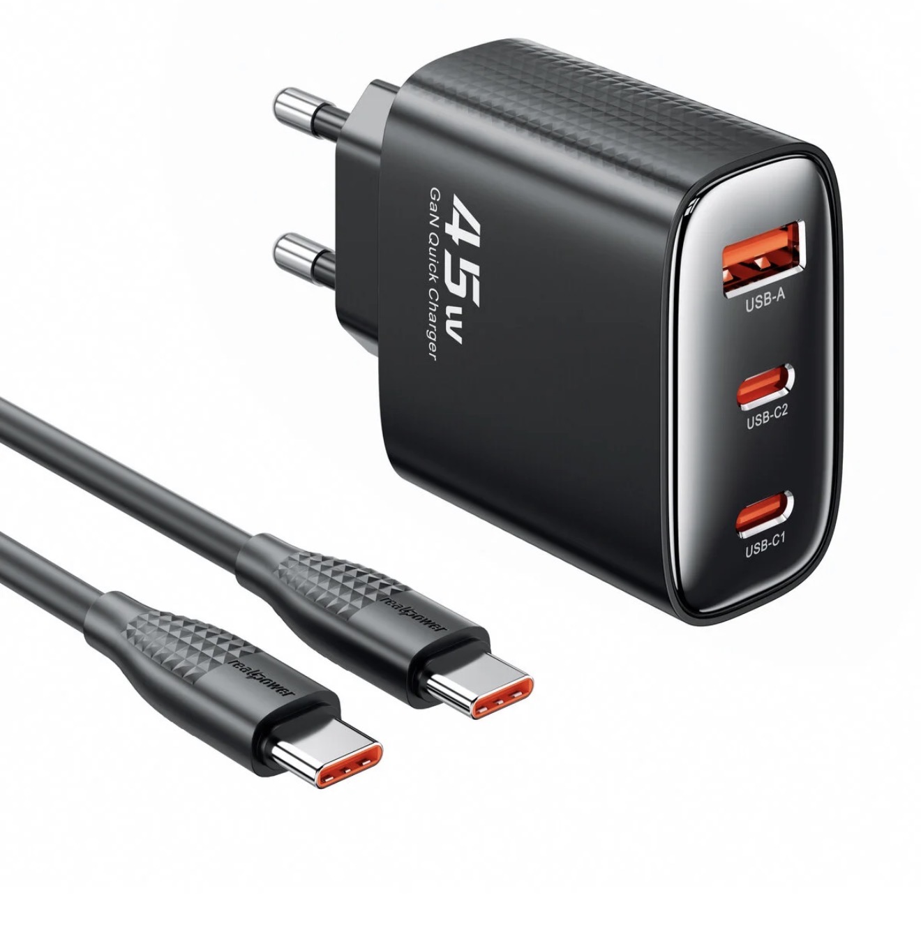 RealPower 45W GaN Wall Charger